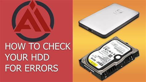 how to check hard drive errors